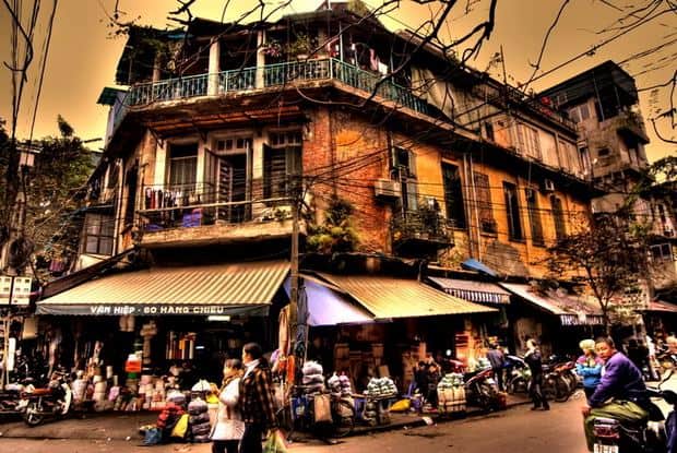 weather in hanoi - hanoi old quarter