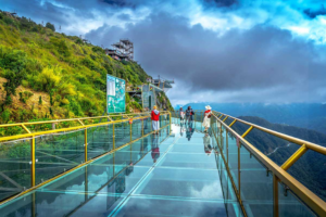 how much is the entrance fee for the glass bridge?