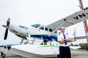 Hai Au Aviation seaplane, the only exclusive seaplane service in Vietnam