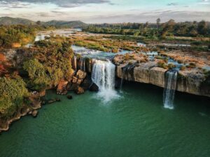 waterfall in dak lak